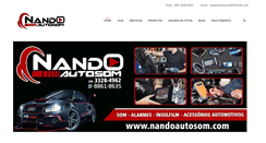 Desktop Screenshot of nandoautosom.com