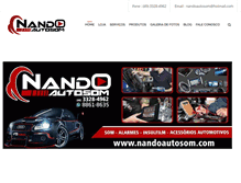 Tablet Screenshot of nandoautosom.com